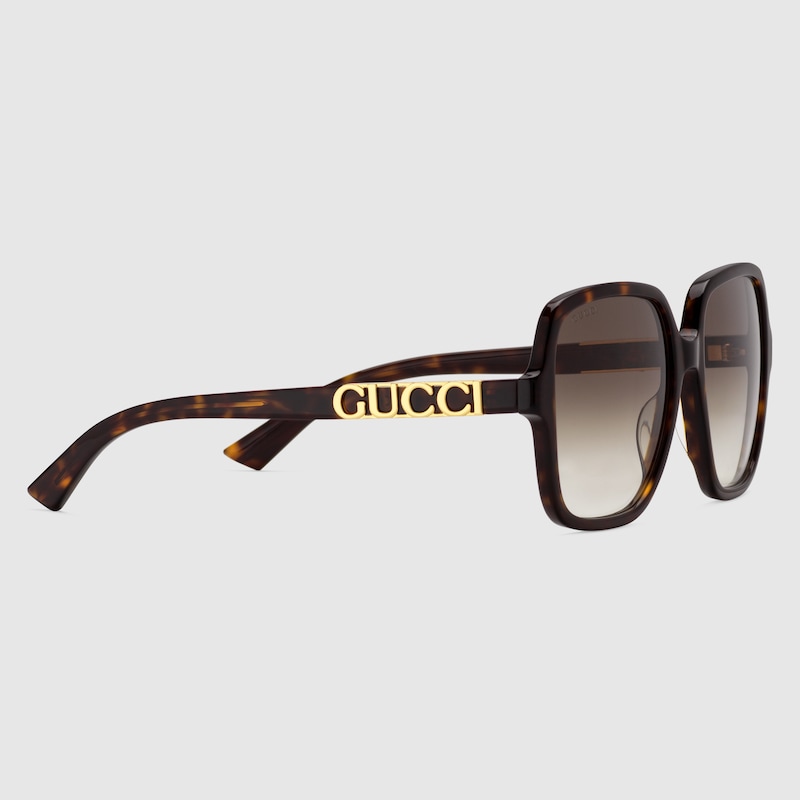 Rectangular frame sunglasses - Image 2